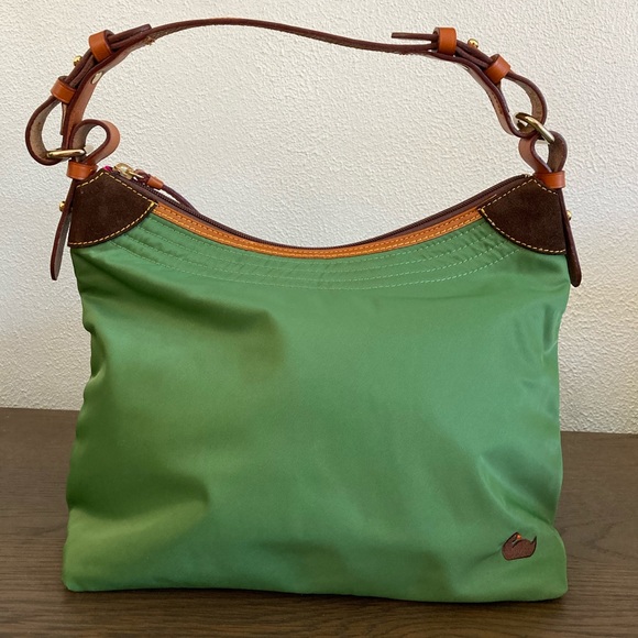 Borsa Hobo a Tracolla Erica Dooney & Bourke Lilla Grande Italiana Nylon